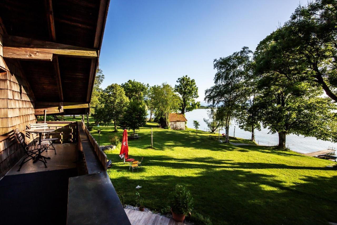 Ferienwohnungen Am Strandbad Chieming Exterior photo